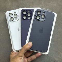 AG MATT GLASS CASE FOR IPHONE