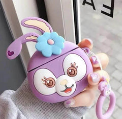 Purple Rabbit Airpods Pro / Airpods Pro 2 Silicon Case