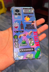 Transparent Acrylic Case Roll UP For iPhone