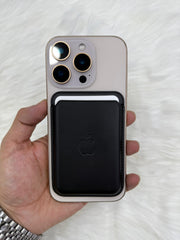 IPhone Magsafe Leather Wallet Case with Magsafe Animation