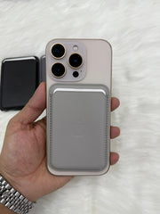 IPhone Magsafe Leather Wallet Case with Magsafe Animation