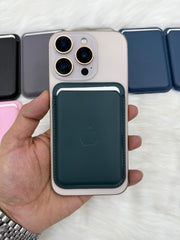 IPhone Magsafe Leather Wallet Case with Magsafe Animation