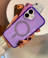 Diamond Magsafe Glitter case For iPhone Models