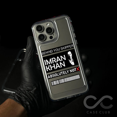 Transparent Acrylic Case Absolutely Not For iPhone