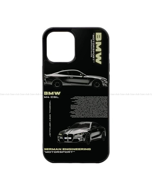BMW M4 BLACK Case For iPhone & Android Both