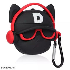 DOG FACE BLACK Airpods Pro / Airpods Pro 2 Silicon Case