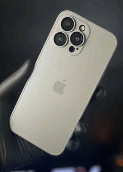 AG MATT GLASS CASE FOR IPHONE