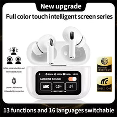 Display With Touch Airpods Pro 2 White