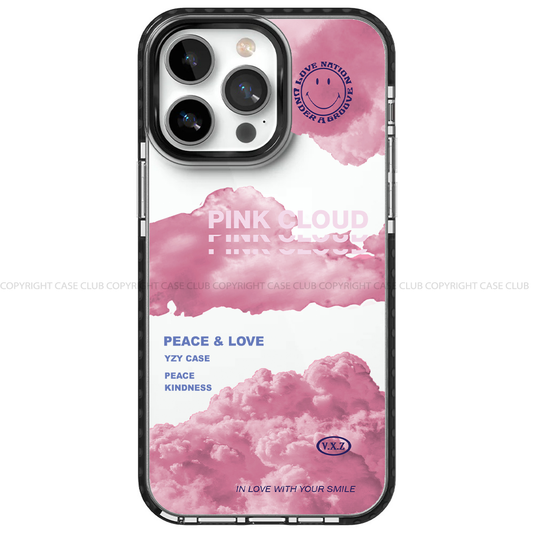Reverb Anti Yellow Pink cloud case for iphone