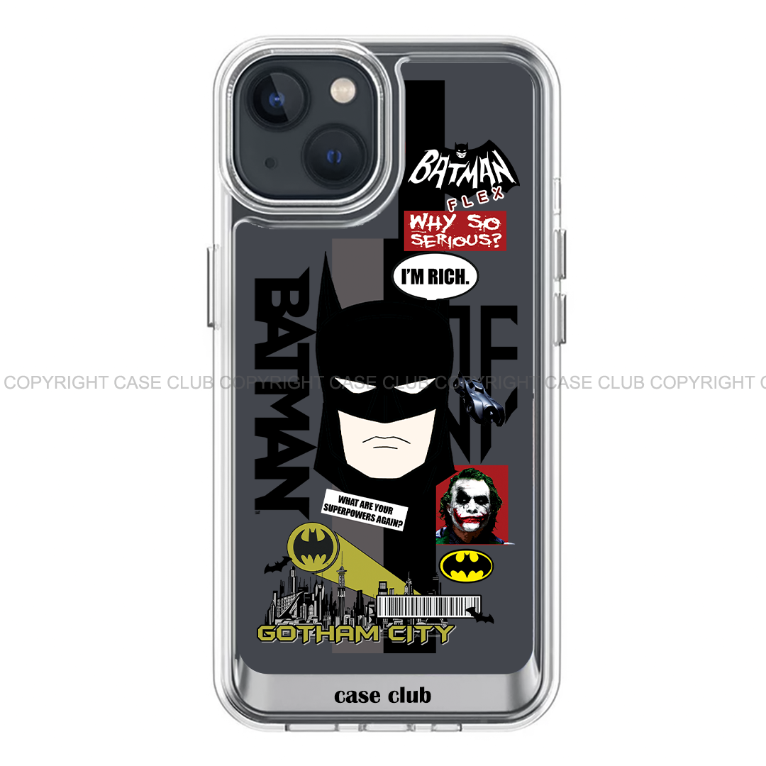 Transparent Acrylic Case Batman For iPhone