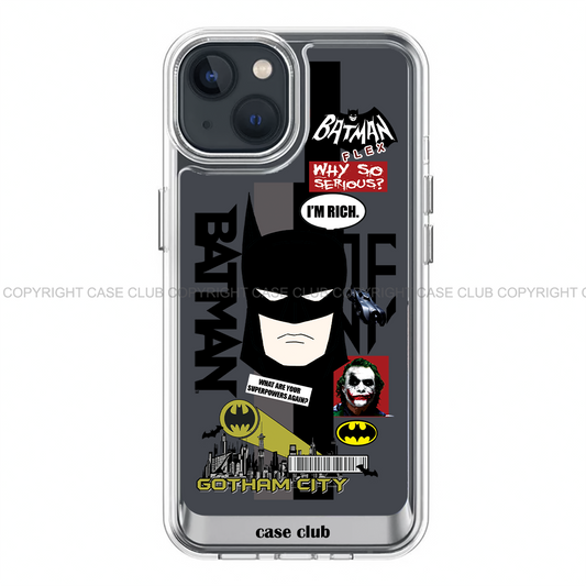 Transparent Acrylic Case Batman For iPhone