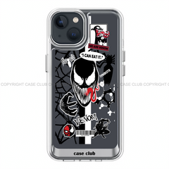 Transparent Acrylic Case Venom For iPhone