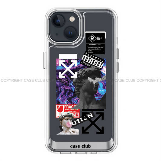 Transparent Acrylic Case Advisory For iPhone