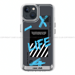 Transparent Acrylic Case Life For iPhone