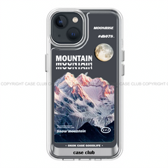 Transparent Acrylic Case Mountain For iPhone