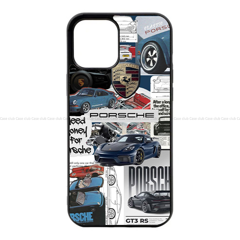 PORSCHE GT3 RS Car Case For iPhone & Android Both