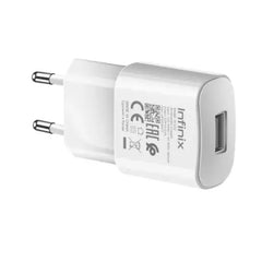 18W USB Charger - White with Type C Charging Cable